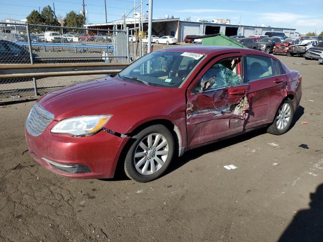 1C3CCBBB1DN589958 - 2013 CHRYSLER 200 TOURING BURGUNDY photo 1