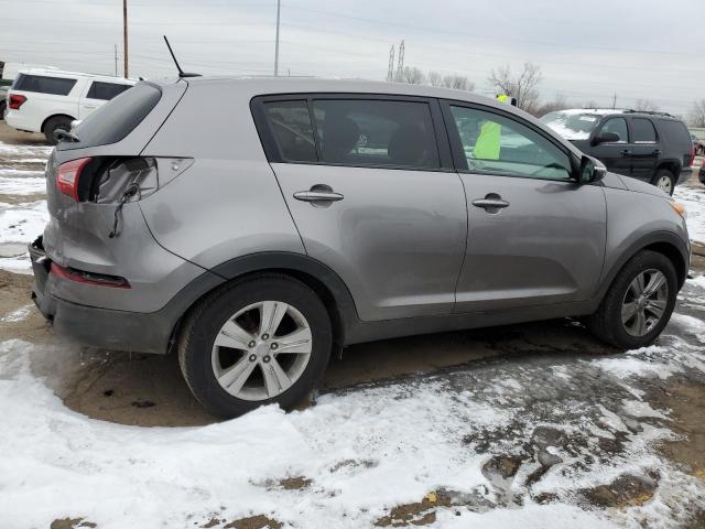 KNDPB3A25C7269522 - 2012 KIA SPORTAGE BASE GRAY photo 3