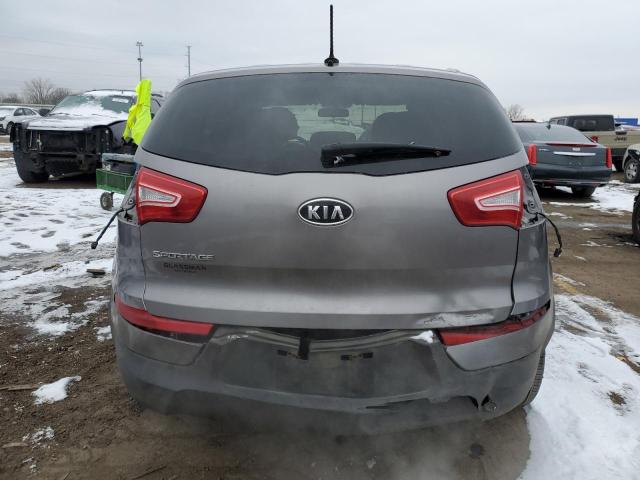 KNDPB3A25C7269522 - 2012 KIA SPORTAGE BASE GRAY photo 6