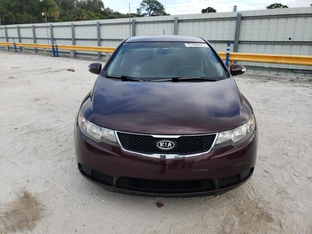 KNAFU4A25A5312242 - 2010 KIA FORTE EX BURGUNDY photo 5