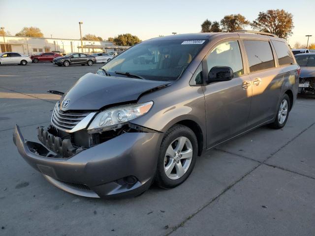 5TDKK3DC7FS571306 - 2015 TOYOTA SIENNA LE CHARCOAL photo 1