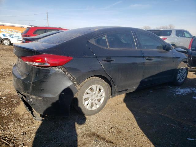 5NPD74LF3JH273636 - 2018 HYUNDAI ELANTRA SE BLACK photo 3