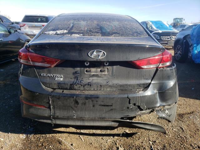 5NPD74LF3JH273636 - 2018 HYUNDAI ELANTRA SE BLACK photo 6