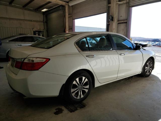 1HGCR2F37DA079653 - 2013 HONDA ACCORD LX WHITE photo 3