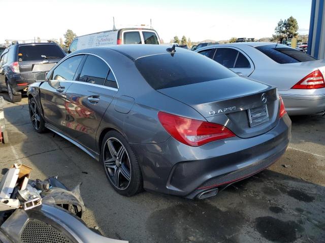 WDDSJ4EB3FN215543 - 2015 MERCEDES-BENZ CLA 250 GRAY photo 2