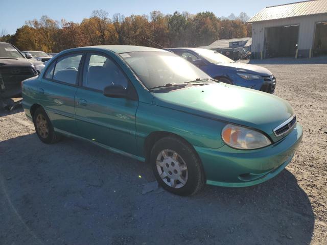 KNADC123016049295 - 2001 KIA RIO GREEN photo 4