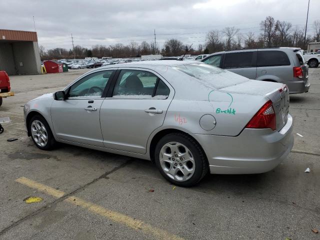 3FAHP0HG4BR207175 - 2011 FORD FUSION SE SILVER photo 2