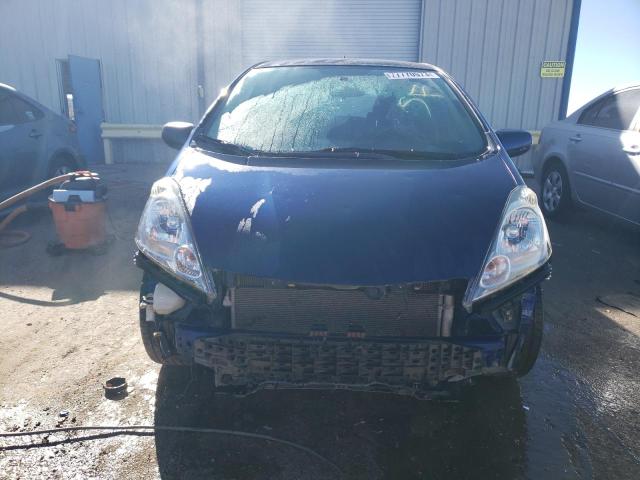 JHMGE88699S005236 - 2009 HONDA FIT SPORT BLUE photo 5