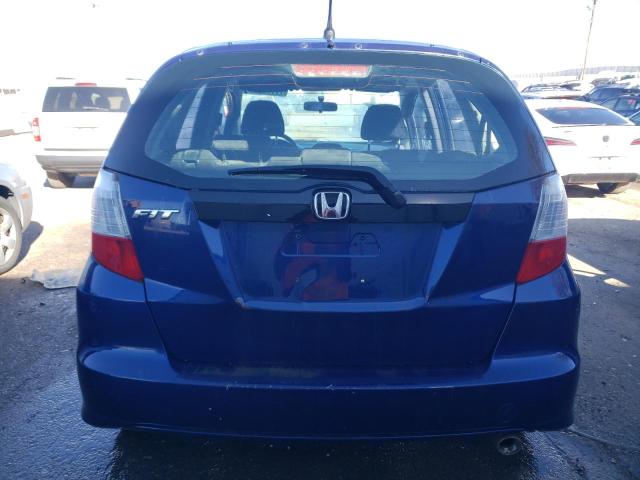 JHMGE88699S005236 - 2009 HONDA FIT SPORT BLUE photo 6