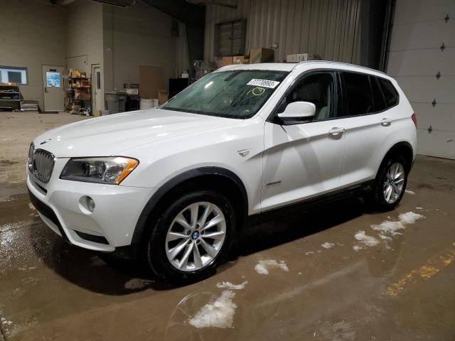 5UXWX9C51D0A26938 - 2013 BMW X3 XDRIVE28I WHITE photo 1