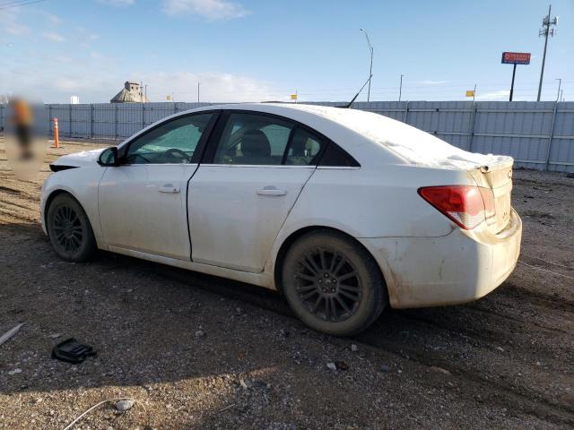 1G1PK5S95B7300377 - 2011 CHEVROLET CRUZE ECO WHITE photo 2