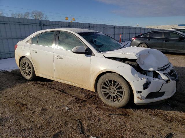 1G1PK5S95B7300377 - 2011 CHEVROLET CRUZE ECO WHITE photo 4