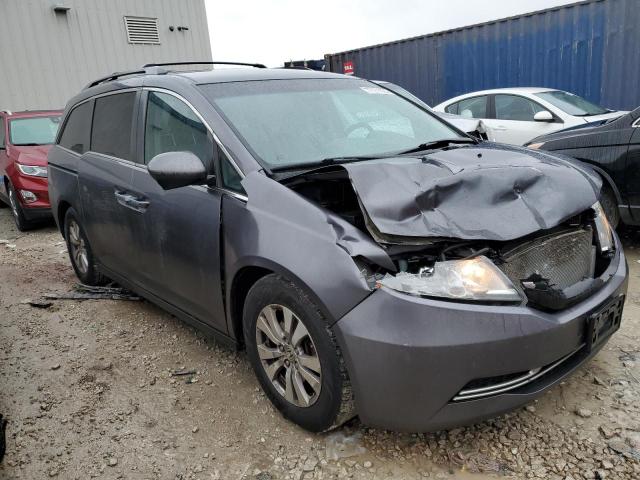 5FNRL5H46FB104490 - 2015 HONDA ODYSSEY EX GRAY photo 4