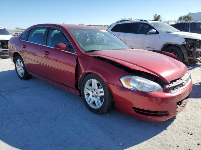 2G1WB5E37D1162067 - 2013 CHEVROLET IMPALA LT RED photo 4