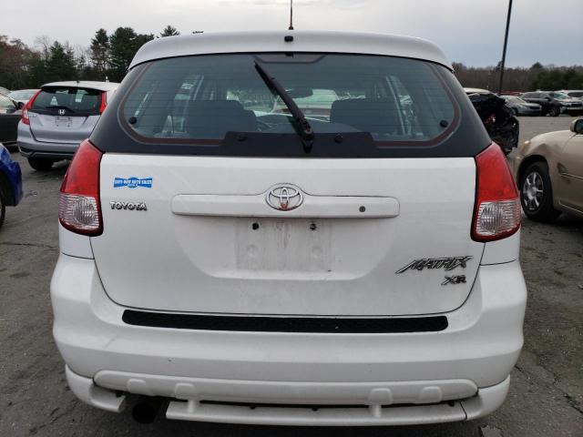 2T1KR32EX3C074223 - 2003 TOYOTA COROLLA MA XR WHITE photo 6
