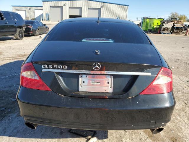 WDDDJ75X46A066752 - 2006 MERCEDES-BENZ CLS 500C BLACK photo 6