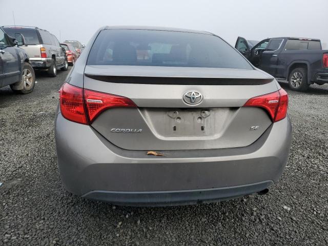 2T1BURHE6KC191580 - 2019 TOYOTA COROLLA L GRAY photo 6