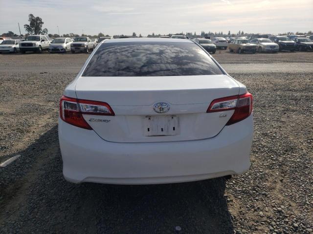 4T1BF1FKXCU541989 - 2012 TOYOTA CAMRY BASE WHITE photo 6