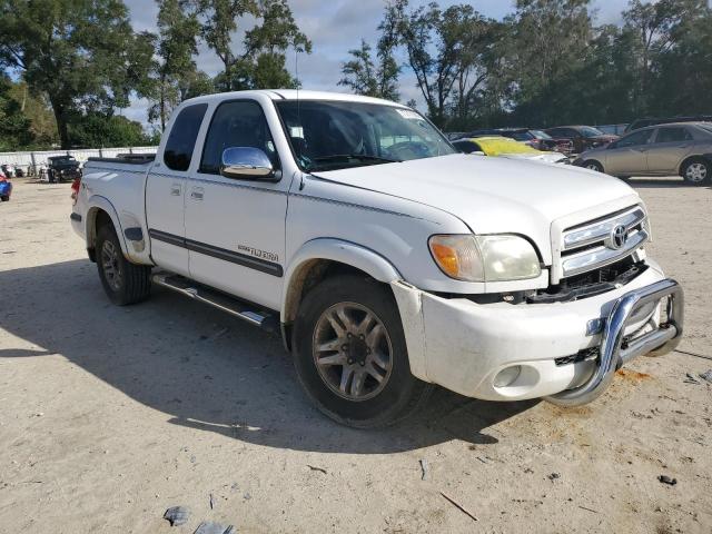 5TBRT341X5S468530 - 2005 TOYOTA TUNDRA ACCESS CAB SR5 WHITE photo 4