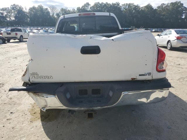 5TBRT341X5S468530 - 2005 TOYOTA TUNDRA ACCESS CAB SR5 WHITE photo 6