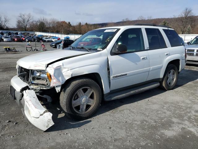 1GNDS13S722335401 - 2002 CHEVROLET TRAILBLAZE WHITE photo 1