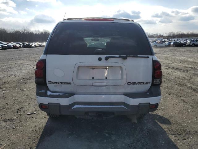 1GNDS13S722335401 - 2002 CHEVROLET TRAILBLAZE WHITE photo 6