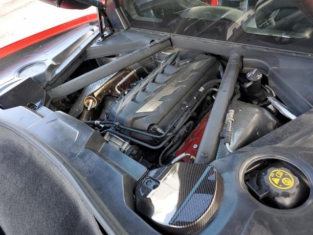 1G1YA2D44P5129373 - 2023 CHEVROLET CORVETTE STINGRAY 1LT RED photo 11
