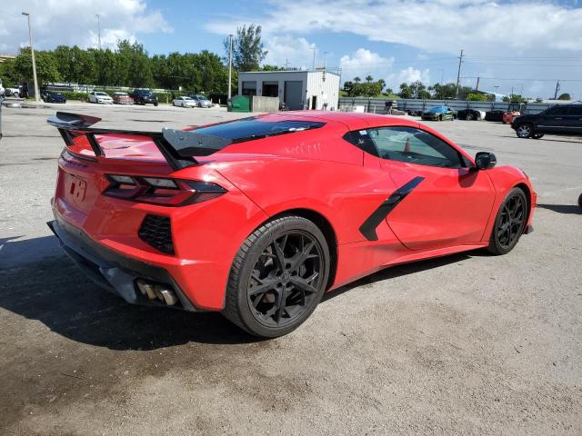1G1YA2D44P5129373 - 2023 CHEVROLET CORVETTE STINGRAY 1LT RED photo 3