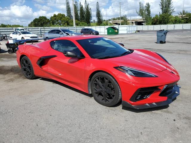 1G1YA2D44P5129373 - 2023 CHEVROLET CORVETTE STINGRAY 1LT RED photo 4