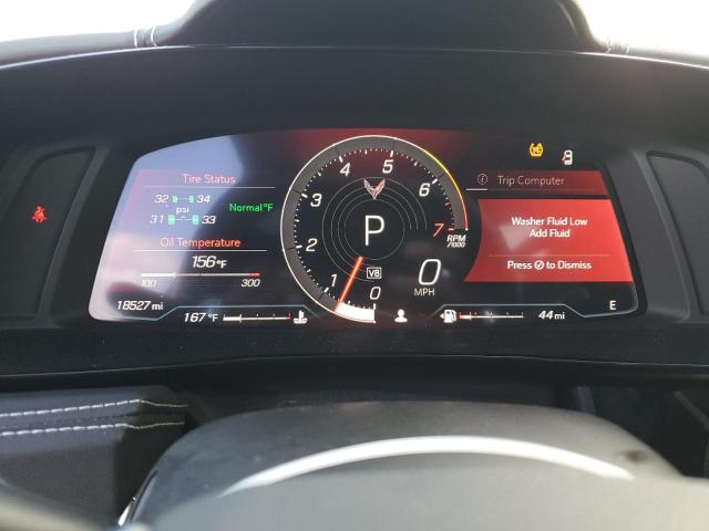 1G1YA2D44P5129373 - 2023 CHEVROLET CORVETTE STINGRAY 1LT RED photo 9