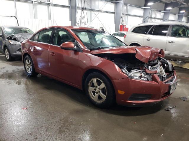 1G1PF5SC1C7290495 - 2012 CHEVROLET CRUZE LT MAROON photo 4