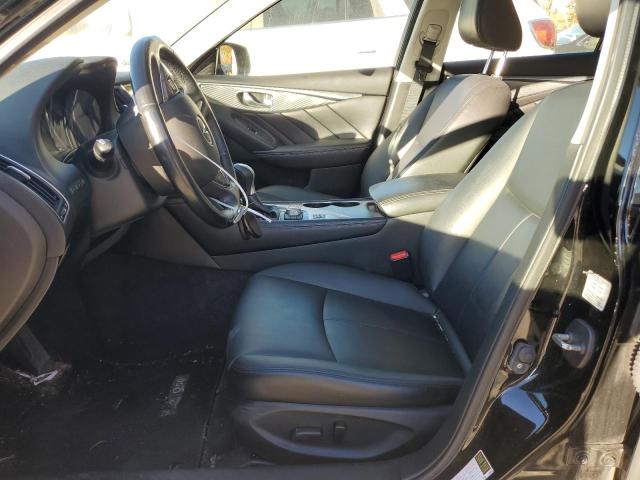 JN1BV7AR2FM408259 - 2015 INFINITI Q50 BASE Schwarz Foto 7