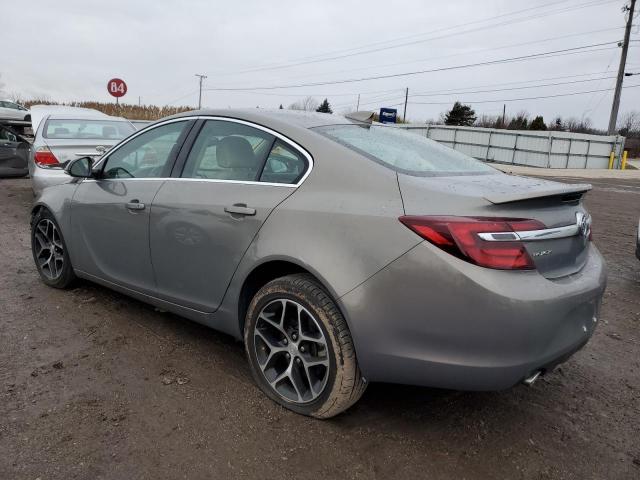 2G4GL5EXXH9149683 - 2017 BUICK REGAL SPORT TOURING GOLD photo 2