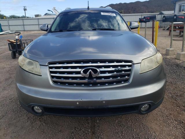 JNRAS08U74X106044 - 2004 INFINITI FX35 GRAY photo 5