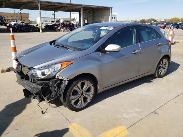 KMHD35LE2DU077217 - 2013 HYUNDAI ELANTRA GT GRAY photo 1