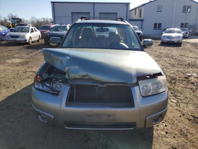 JF1SG67647H724499 - 2007 SUBARU FORESTER 2.5X LL BEAN GREEN photo 5