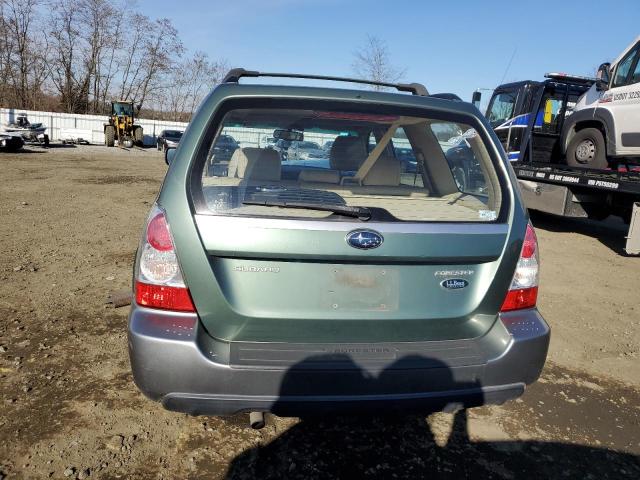 JF1SG67647H724499 - 2007 SUBARU FORESTER 2.5X LL BEAN GREEN photo 6