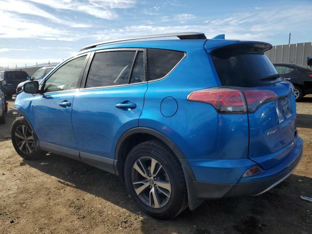 JTMWFREV5JJ154099 - 2018 TOYOTA RAV4 ADVENTURE BLUE photo 2