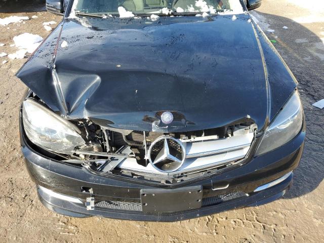 WDDGF5EB1BA526905 - 2011 MERCEDES-BENZ C 300 BLACK photo 11