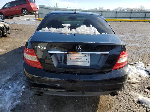 WDDGF5EB1BA526905 - 2011 MERCEDES-BENZ C 300 BLACK photo 6