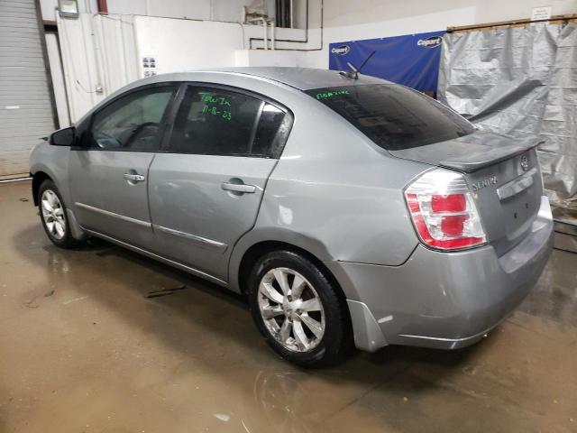 3N1AB6AP4CL632927 - 2012 NISSAN SENTRA 2.0 GRAY photo 2