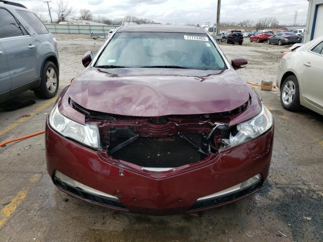 19UUA8F22AA008894 - 2010 ACURA TL BURGUNDY photo 5