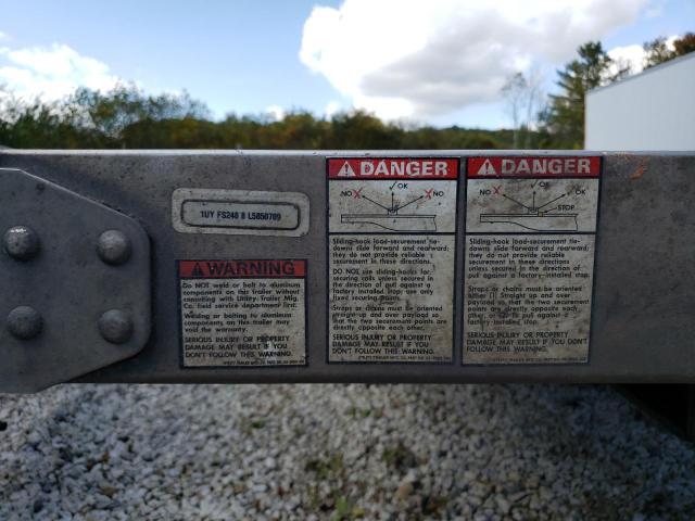1UYFS2488L5850709 - 2020 UTILITY TRAILER SILVER photo 8
