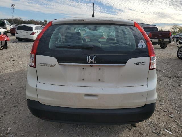 5J6RM3H39EL013907 - 2014 HONDA CR-V LX WHITE photo 6