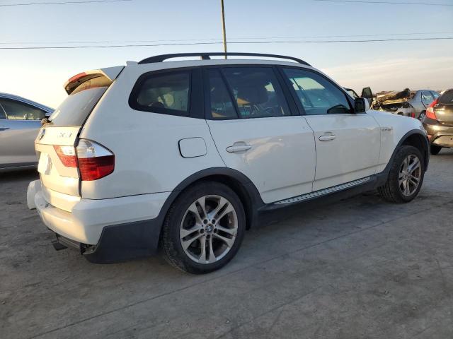 WBXPC93458WJ05024 - 2008 BMW X3 3.0SI WHITE photo 3