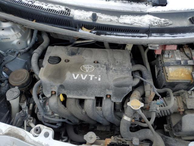 JTDKT923065023446 - 2006 TOYOTA YARIS SILVER photo 11