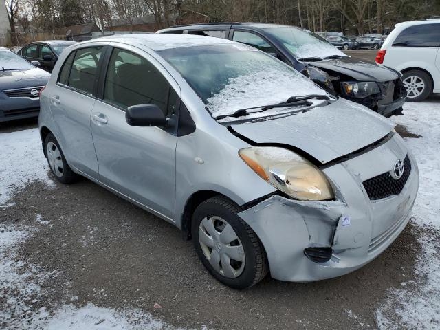 JTDKT923065023446 - 2006 TOYOTA YARIS SILVER photo 4