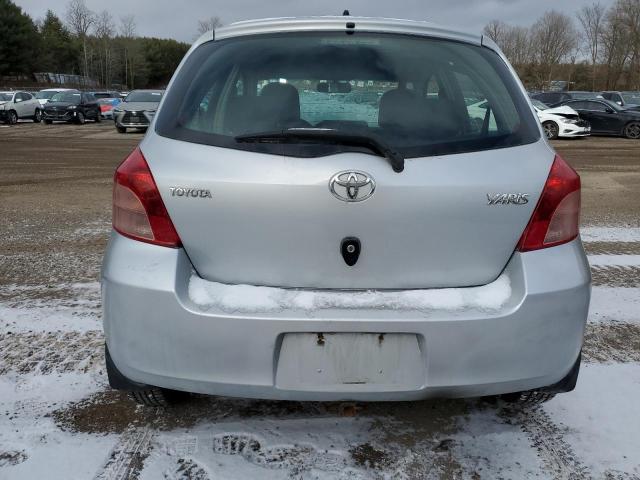 JTDKT923065023446 - 2006 TOYOTA YARIS SILVER photo 6