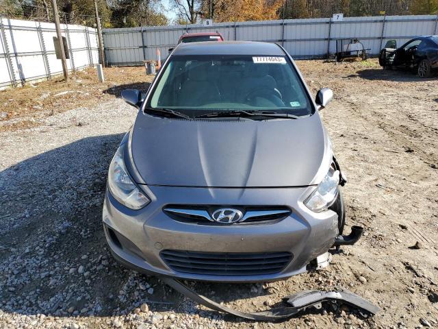 KMHCT4AE4EU717275 - 2014 HYUNDAI ACCENT GLS GRAY photo 5