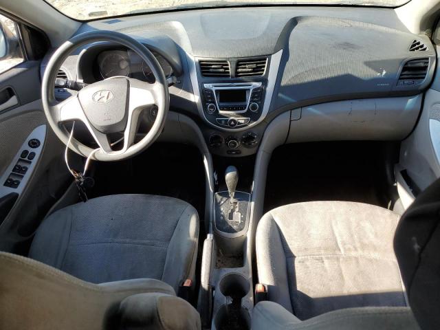 KMHCT4AE4EU717275 - 2014 HYUNDAI ACCENT GLS GRAY photo 8